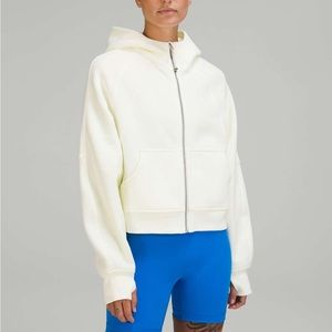 Lululemon Scuba Oversized Full-Zip - Lemon Sorbet - M/L